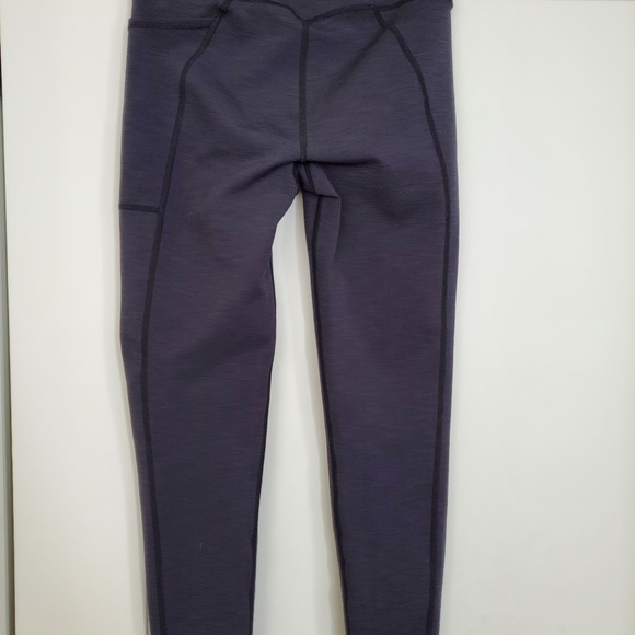 Sweaty Betty Super Sulpt High-Waisted 7/8 Yoga Leggings in Black Marl - Picture 6 of 7